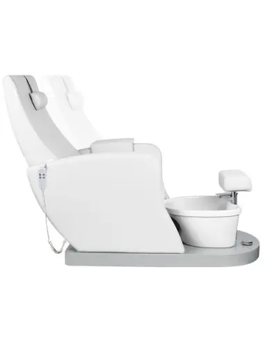 Fauteuil Pédicure Spa Massant 132919 FAUTEUIL SPA POUR PÉDICURE BLANC