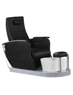 Fauteuil Pédicure Azzurro 016 Noir – Massage & Vidange Électrique