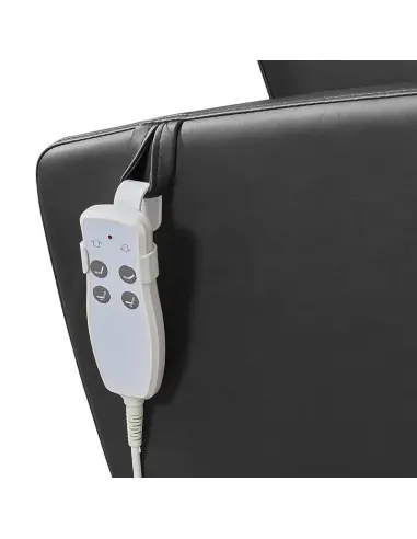 Fauteuil Pédicure Spa Massant 132920 Fauteuil spa pour pédicure noir avec pompe
