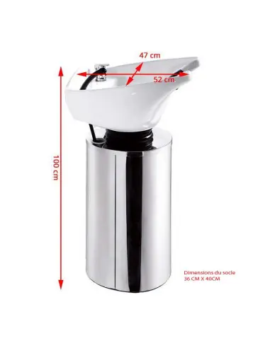 COLONNE DE LAVAGE EDEN-ROCK CHROME 