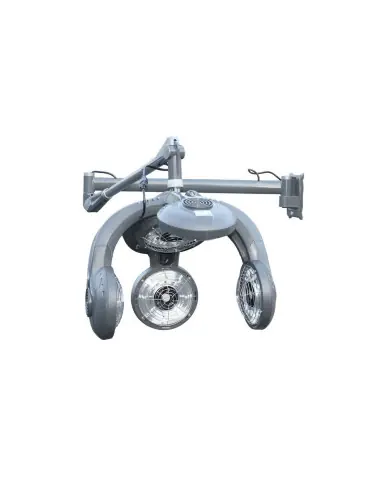 Casque climazon infrarouge sur bras 