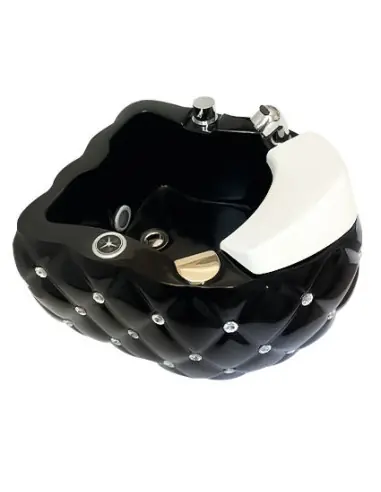 Fauteuil Pédicure Spa Massant 0036988 Bassine Bain Pieds Pédicure Noir Spa Diam