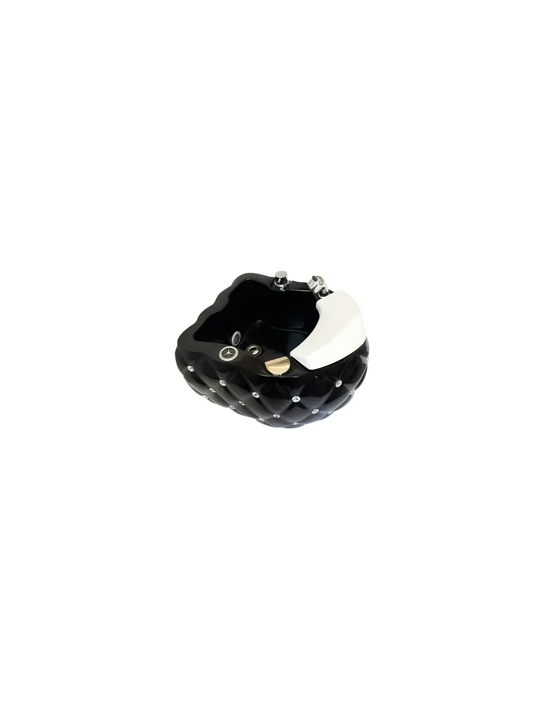 Fauteuil Pédicure Spa Massant 0036988 Bassine Bain Pieds Pédicure Noir Spa Diam