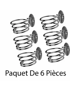 Support mural pour sèche-cheveux fx24 pack 6 pièces