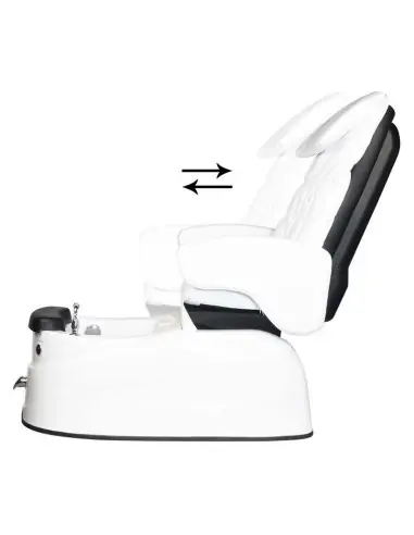 FOTEL PEDICURE SPA AS-122 BLANCO Z FUNKCJĄ MASAŻU