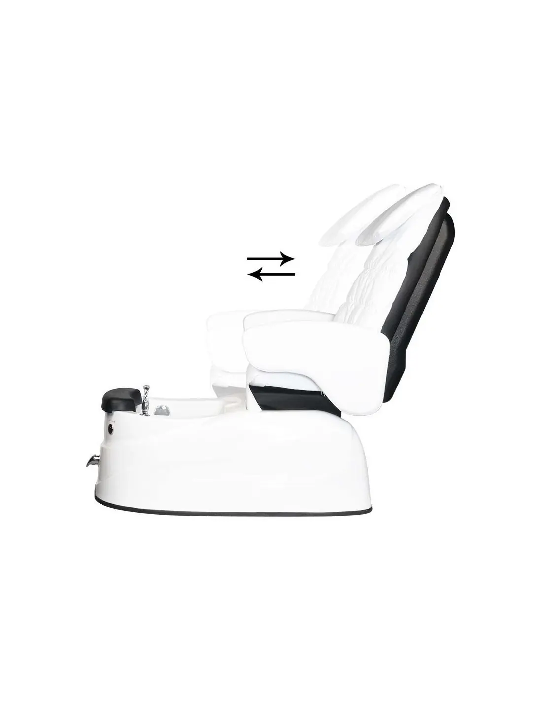 FOTEL PEDICURE SPA AS-122 BLANCO Z FUNKCJĄ MASAŻU
