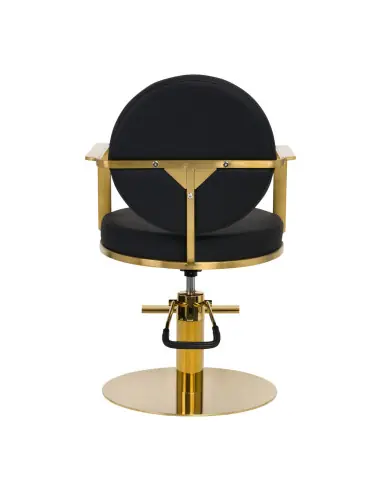 Arras black and gold hairdressing chair {attributes}