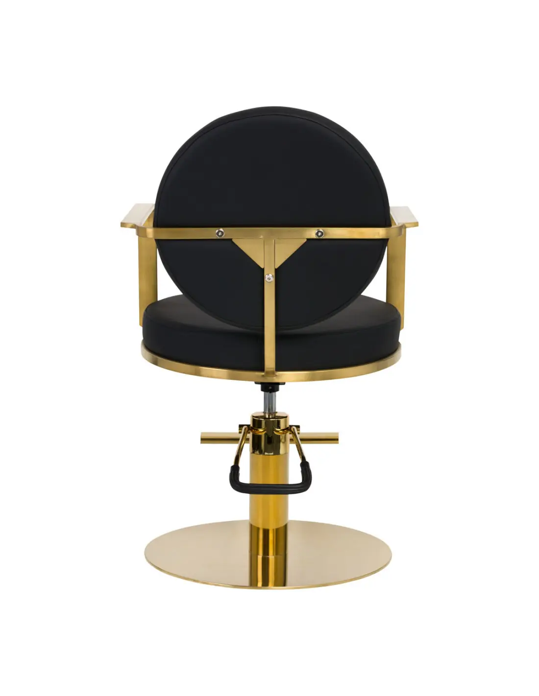 Arras black and gold hairdressing chair {attributes}