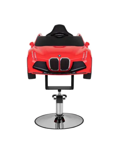 Fauteuil de coiffure enfant voiture bmw rouge 