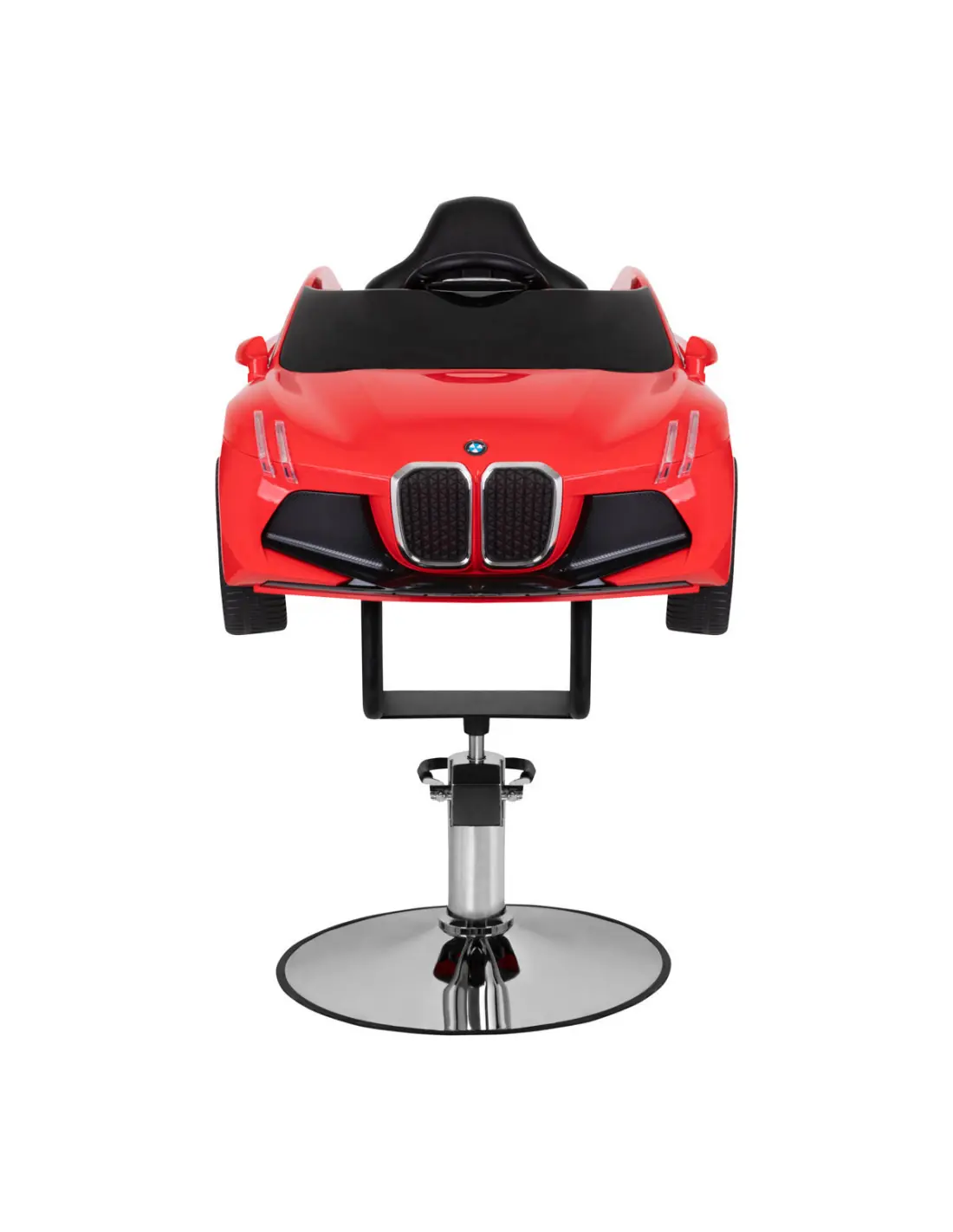 Fauteuil de coiffure enfant voiture bmw rouge 
