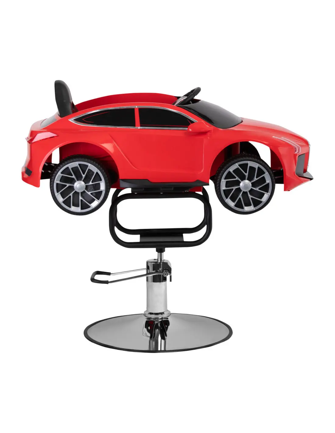 Fauteuil de coiffure enfant voiture bmw rouge 