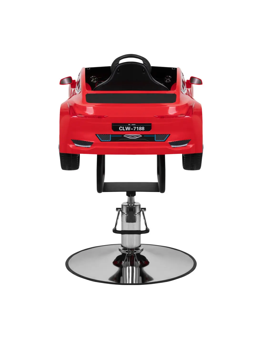 Fauteuil de coiffure enfant voiture bmw rouge 