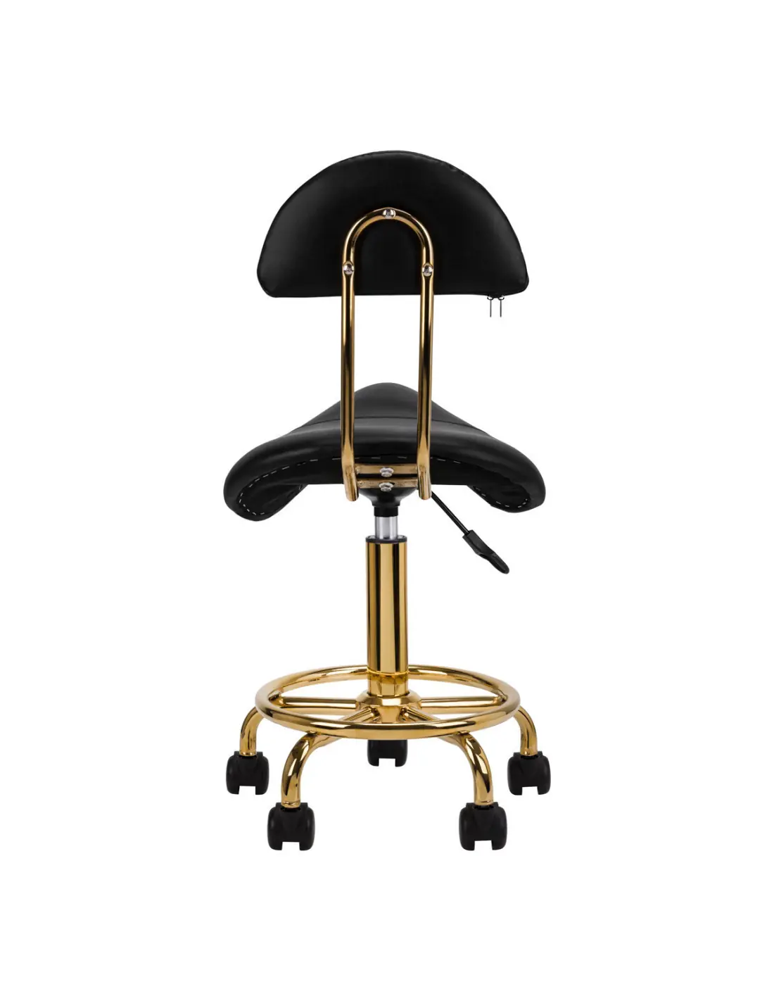 TABORET KOSMETYCZNY 6001G ZŁOTO CZARNY 