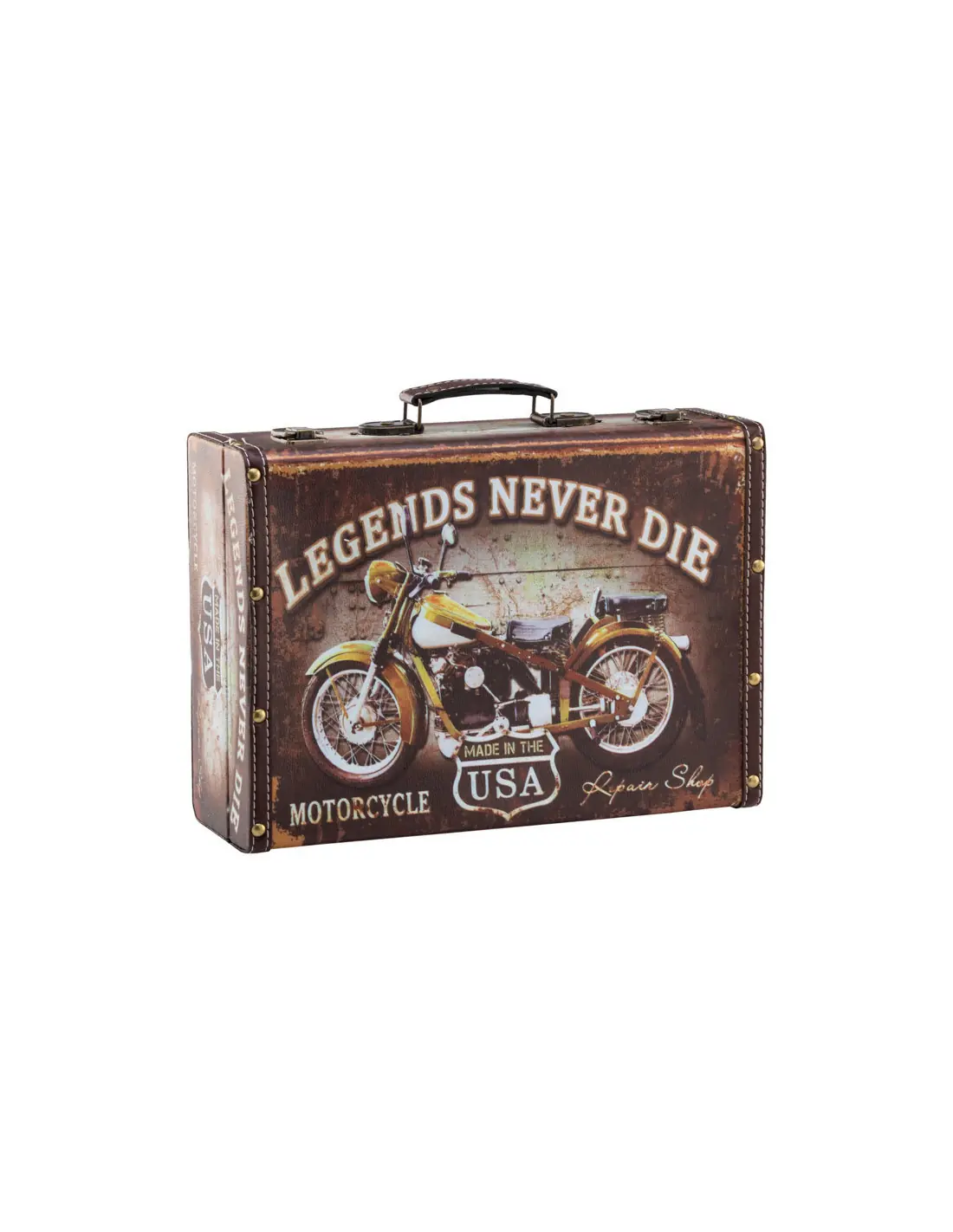 Koffer kapper kapper motorfiets 