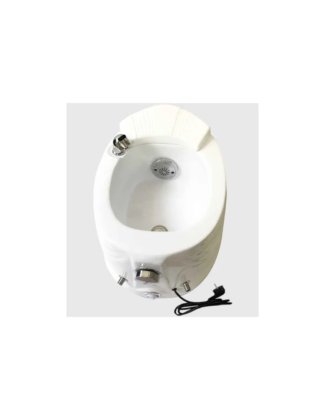 Bassine bain pieds pédicure 00997 Bassine de pédicure Bains pieds spa venis blanc