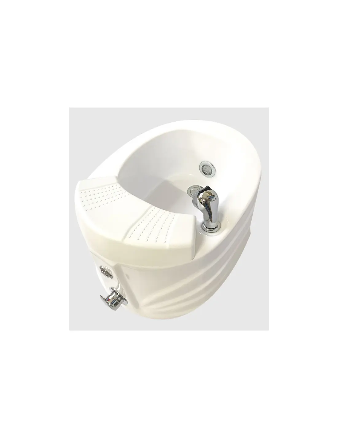 Bassine bain pieds pédicure 00997 Bassine de pédicure Bains pieds spa venis blanc