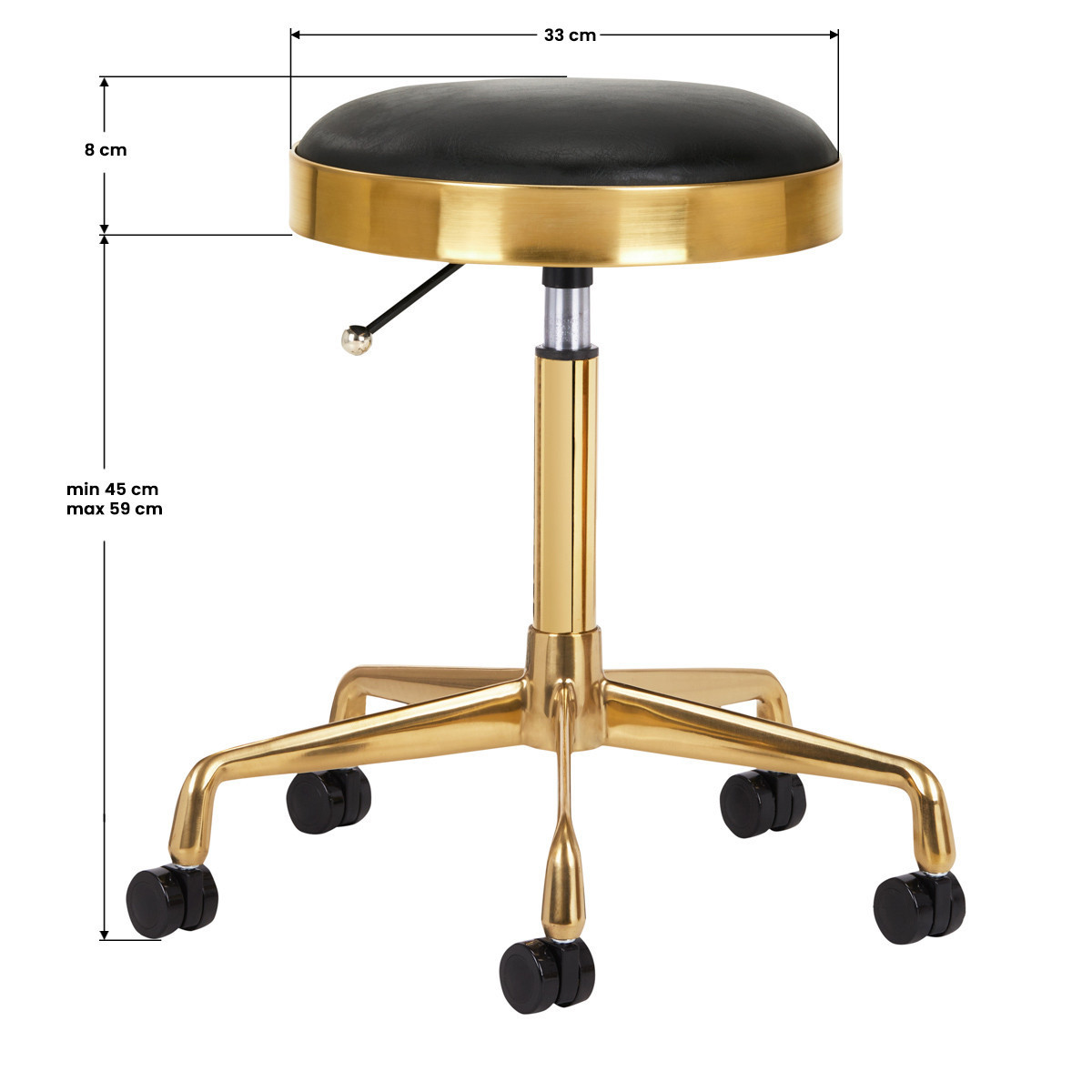 Accessoires pour Tabouret Luxe Gold