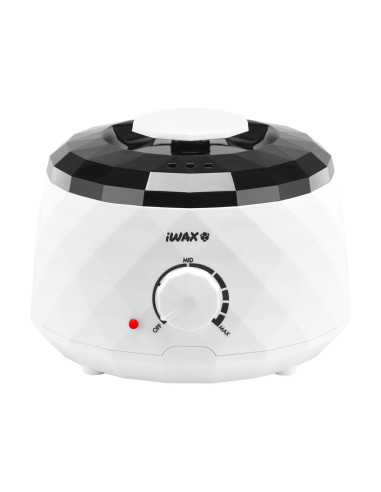 Aquecedor de Cera Branco IWAX DIAMOND 400ML 100W zx