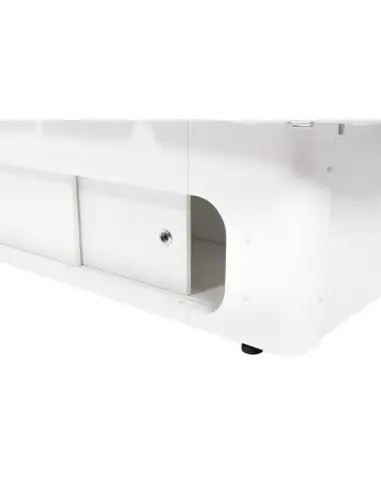 SPA massage table HZ-3361A-5H Lola white spa massage bed