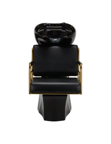 Lavado de cabello dorado y negro de Prato