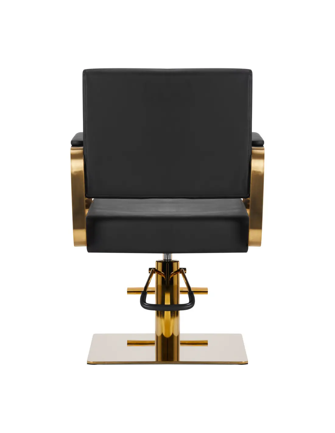 Sillón de peluquería Gabbiano Avila dorado-negro 