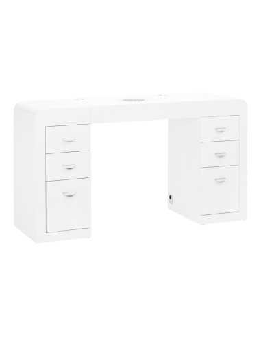 Mesa de manicura profesional 314 blanca. 