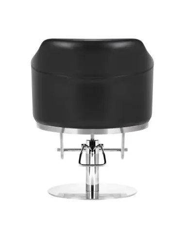 Sillón de peluquería Gabbiano Burgos negro 