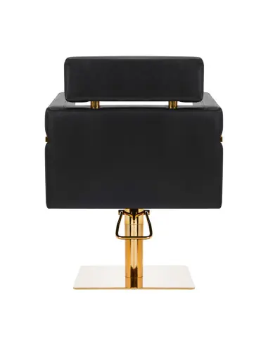 Gabbiano Toledo Gold Schwarz Friseurstuhl {attributes}