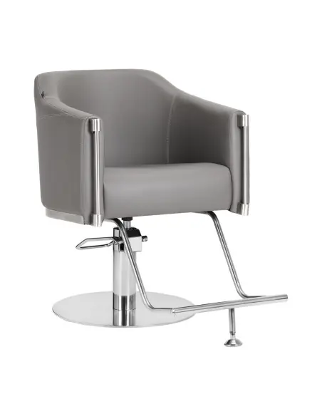 Gabbiano Burgos Grauer Friseurstuhl {attributes}