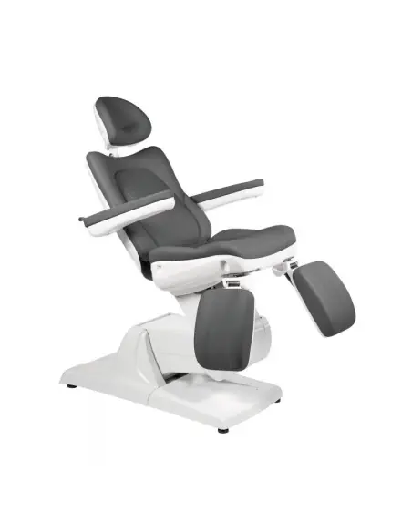 sillón podológico eléctrico BLANCO GRIS OSCURO 3 Motores