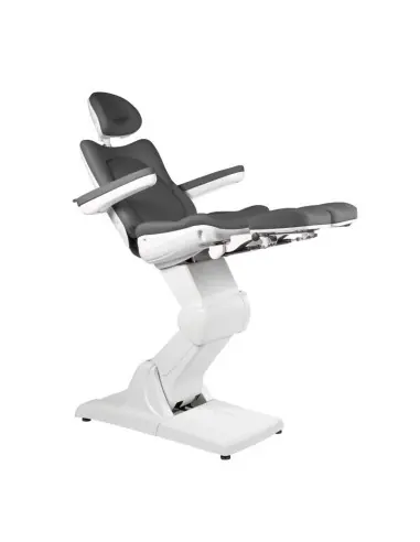 elektrische podotherapiestoel WIT DONKERGRIJS 3 Motoren