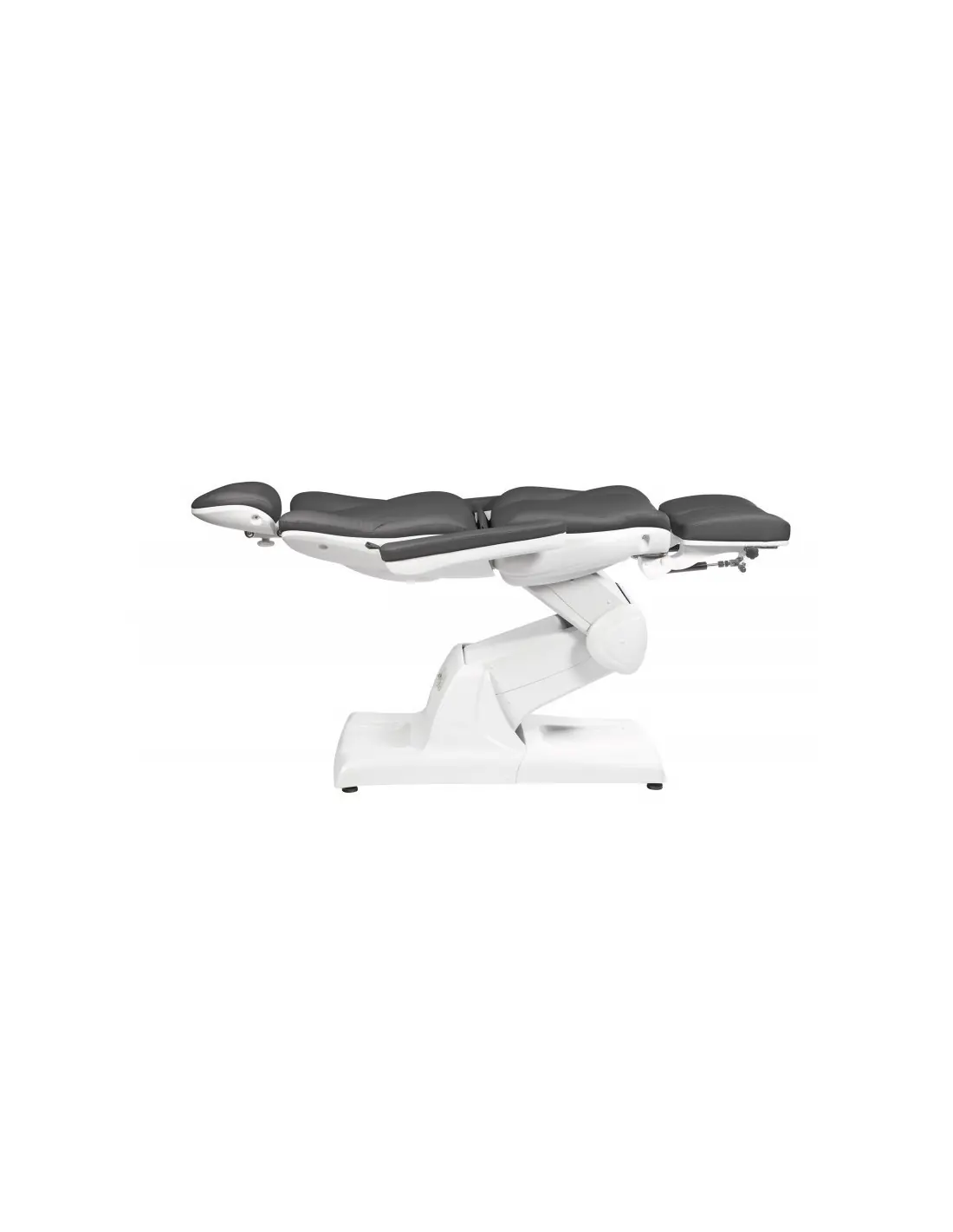 fauteuil de podologie électrique BLANC GRIS FONCÉ 3 Moteurs