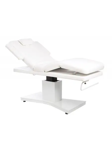 BERE Elektrische Spa-Massageliege, 3 Motoren, Weiß