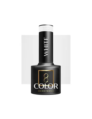 OCHO NAILS Lakier hybrydowy white 001 -5 g 