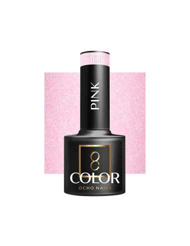 OCHO NAILS Smalto ibrido rosa 303 -5 g