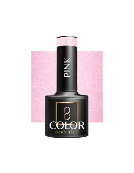 OCHO NAILS Hybride nagellak roze 303 -5 gr