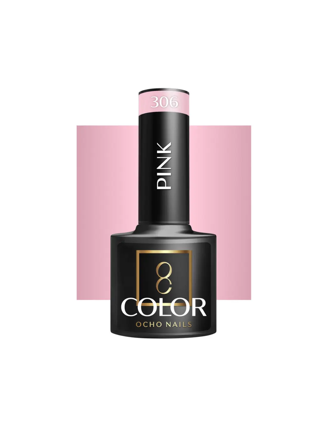OCHO NAILS Pinker Hybrid-Nagellack 306 – 5 g