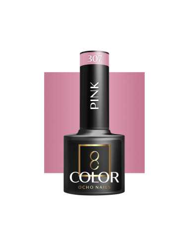 OCHO NAILS Lakier hybrydowy pink 307 -5 g 