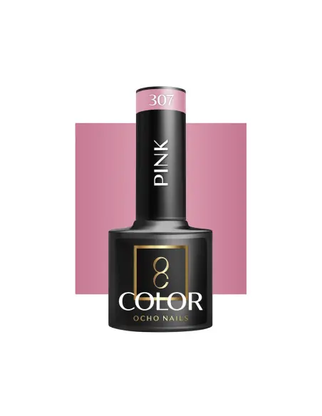 OCHO NAILS Lakier hybrydowy pink 307 -5 g 
