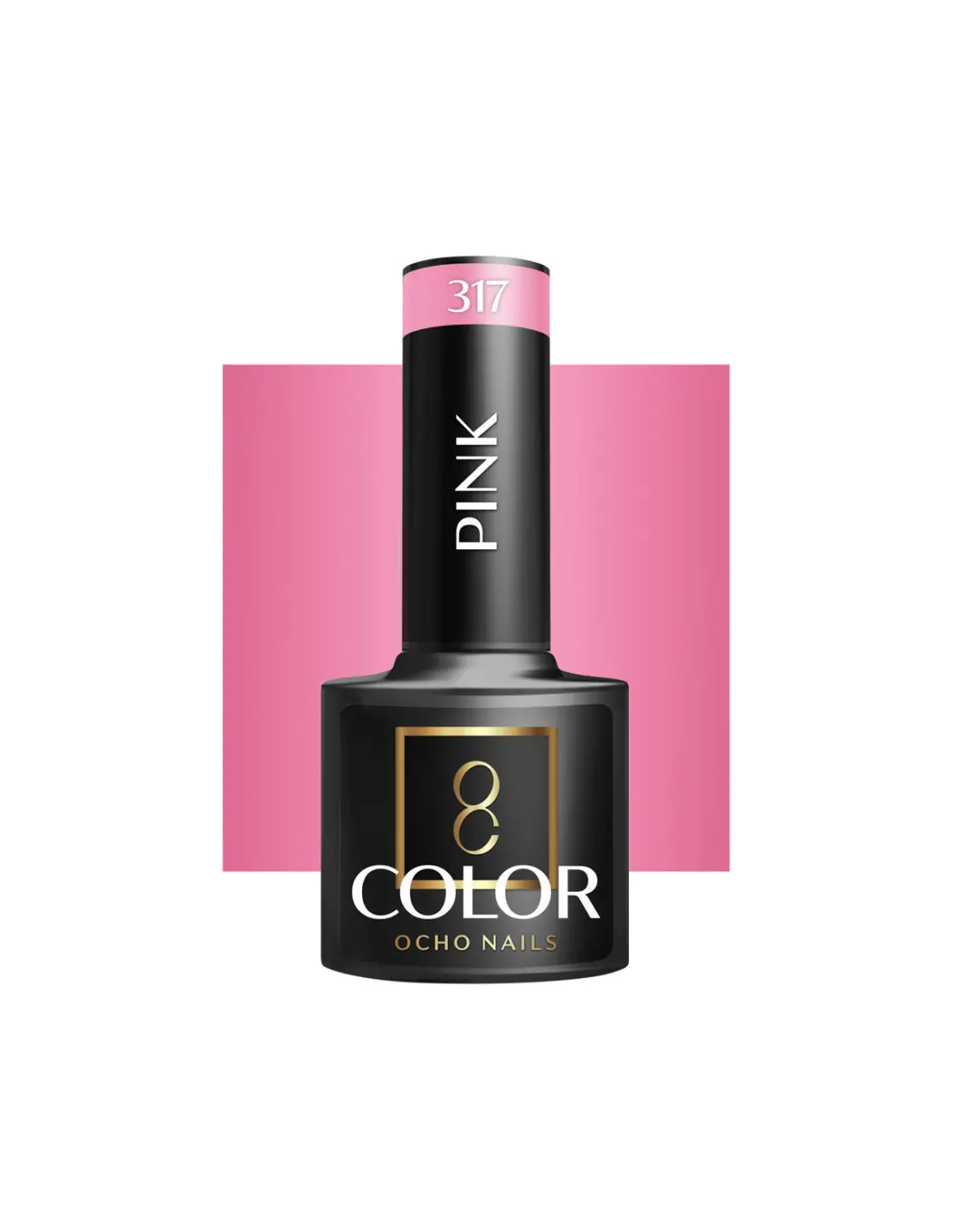 OCHO NAILS Hybride nagellak roze 317 -5 gr