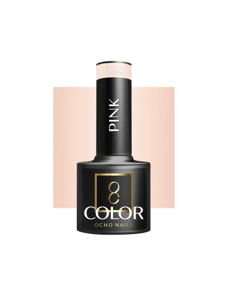 OCHO NAILS Hybride nagellak roze 320 -5 gr
