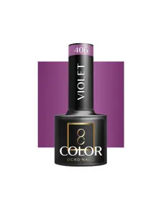 OCHO NAILS Hybride nagellak violet 406 -5 g