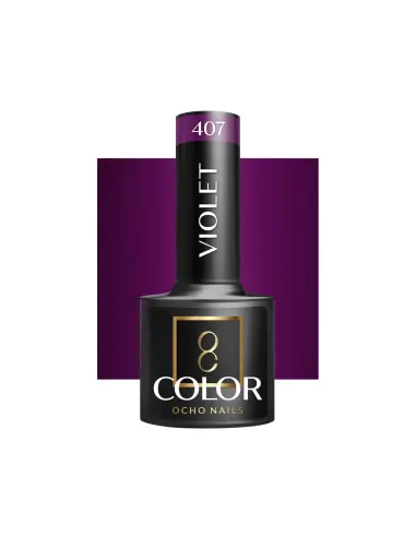 OCHO NAILS Lila Hybrid-Nagellack 407 -5g