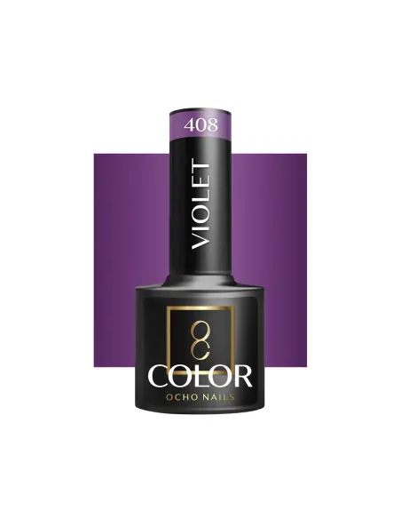OCHO NAILS Lakier hybrydowy violet 408 -5 g 