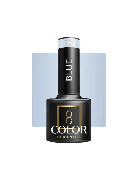 OCHO NAILS Hybride nagellak blauw 501 -5 gr