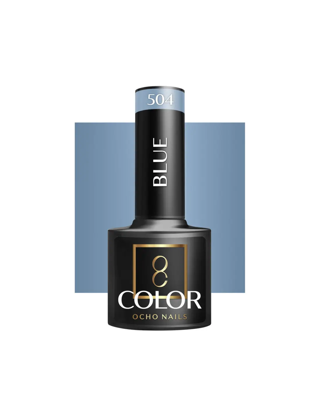 OCHO NAILS Vernis à ongles hybride bleu 504 -5 g