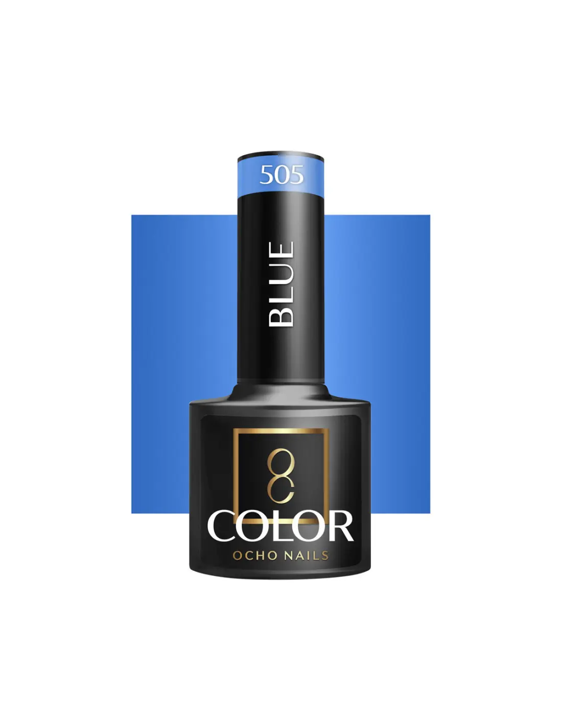OCHO NAILS Verniz híbrido para unhas azul 505 - 5 g