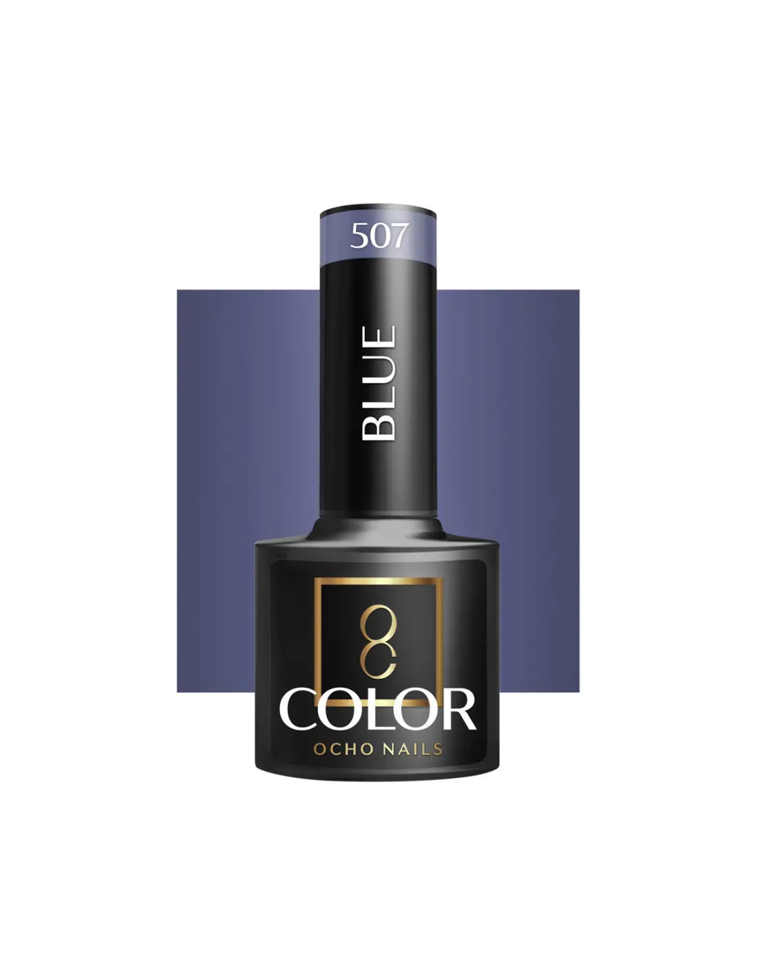 OCHO NAILS Esmalte de uñas híbrido azul 507 -5 g