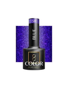 OCHO NAILS Hybride nagellak blauw 511 -5 gr