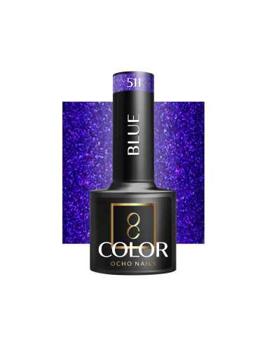 OCHO NAILS Blue Hybrid Nail Polish 511 - 5 g